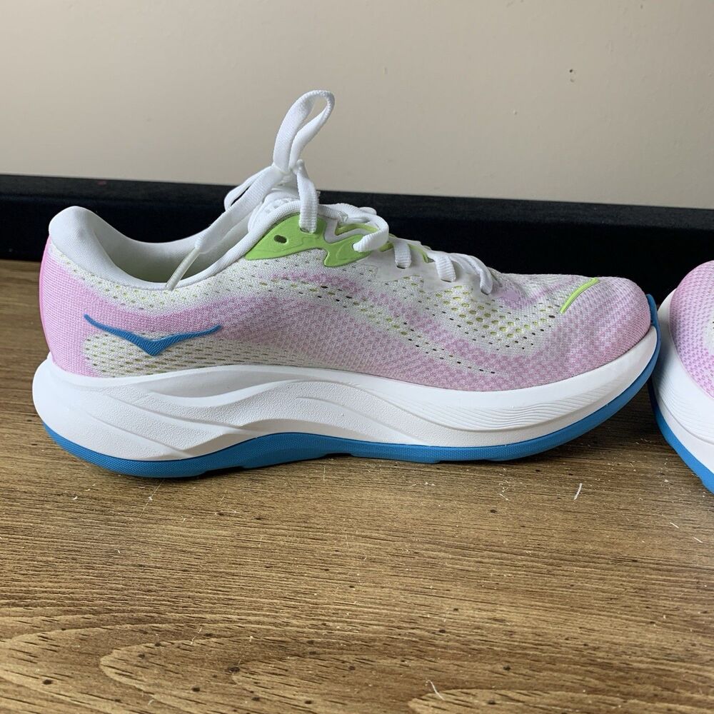 Hoka One One Rincon 4 - White/Pink - Womens 7.5B Athletic Running New - Picture 8 of 9